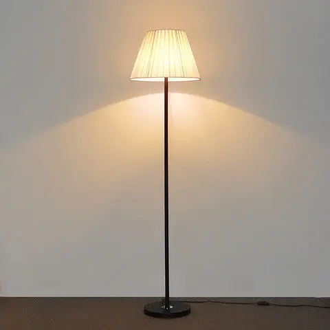 KAISHIDI cheap floor lamp custom home decor metal modern  floor lamps fabric shade Lighting