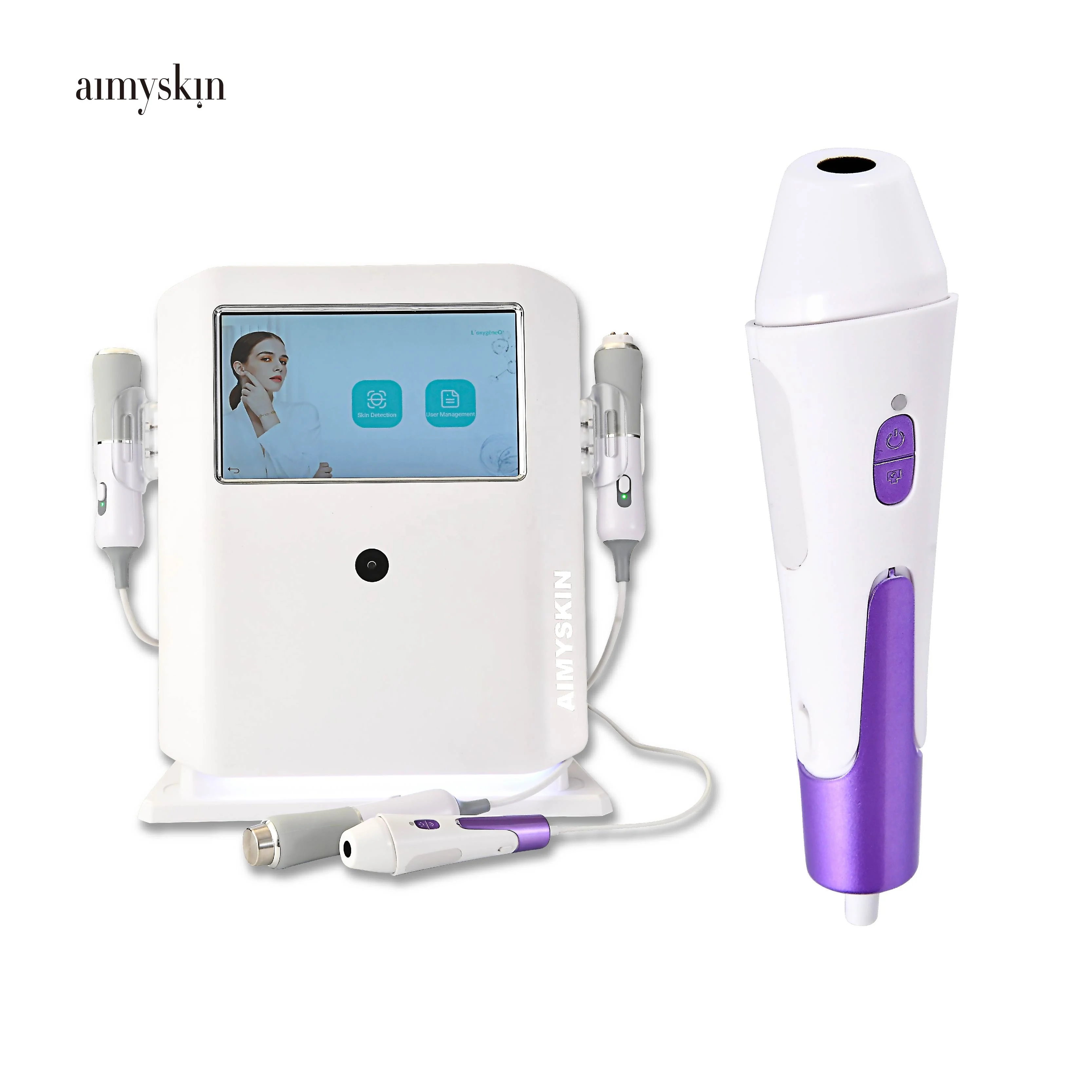 Hyperbaric Oxygen Jet Facial Spray Beauty Salon Equipment SPA Oxygen Facial Machine