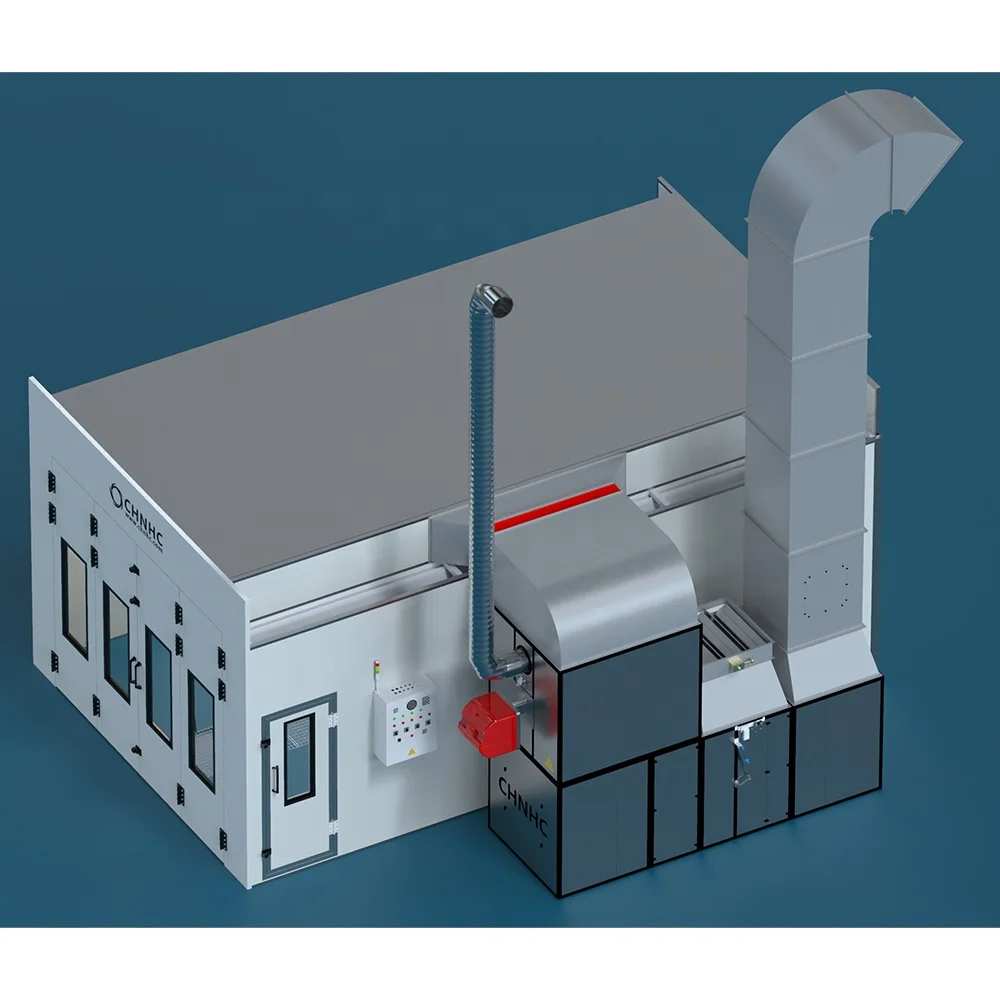Machine Equipment Automatic Electrostatic Paint Powder Coating Spray Booth
