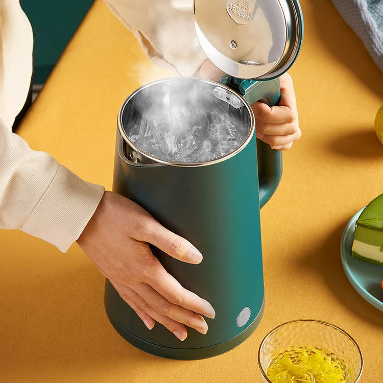 New Upgrade Electric Water Kettle Stainless Steel 304 Hot Water Boiler