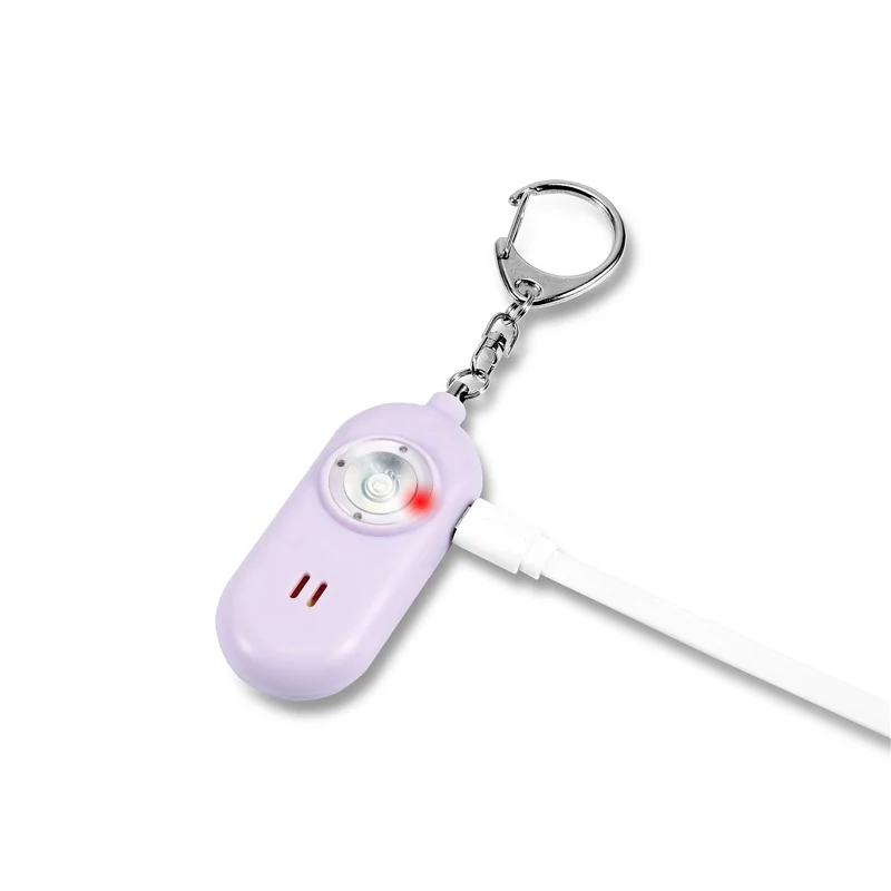 2 Pack Self Defense Alarm Kit Defence Vendors Set Survival Women Supplies Safety Defensive Keychain Personal Safety Alarm