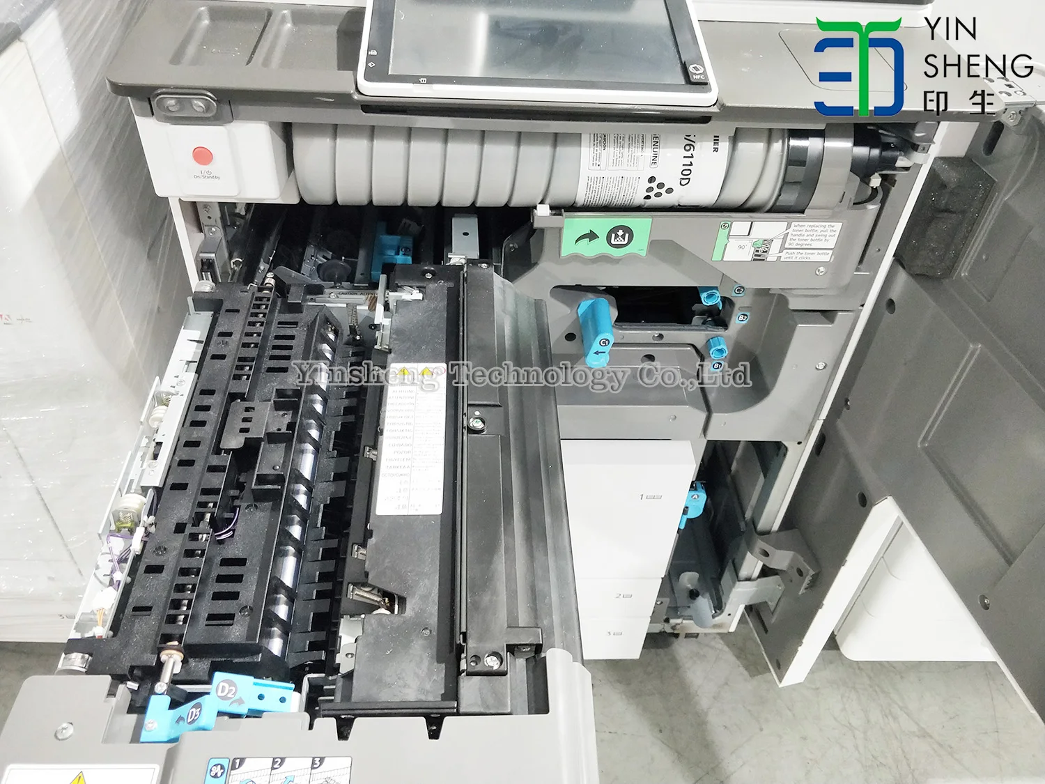 Copier Machine All In One Used High Speed Ricoh MPC Photocopier In Color For Ricoh MP C6503