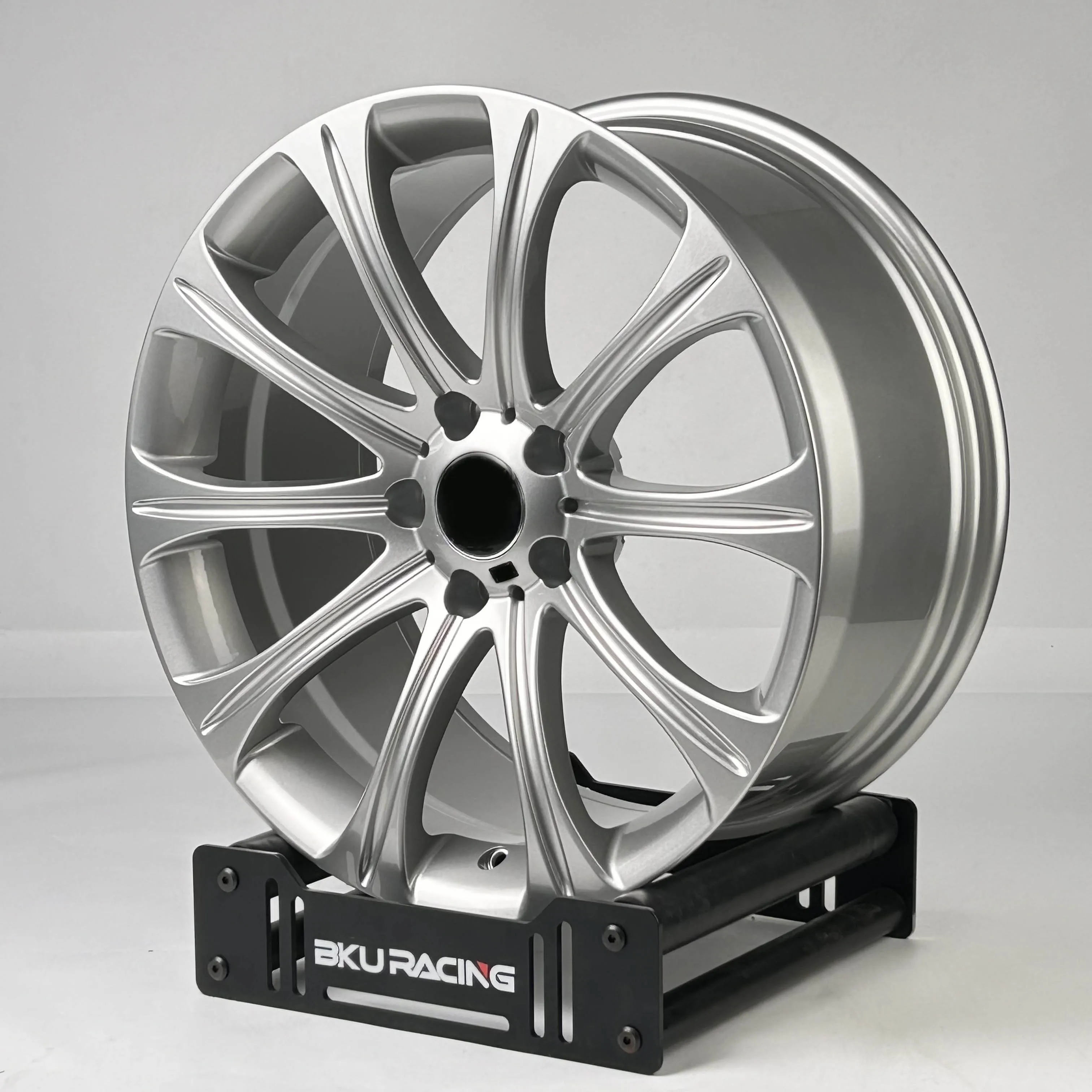 BK Style 166 5x120 Wheels 19 20 inch Rims Sliver 10 Spoke Alloy Passenger Racing Car Wheels For BMW E90 E46 E60 E61 F10 F30 E39