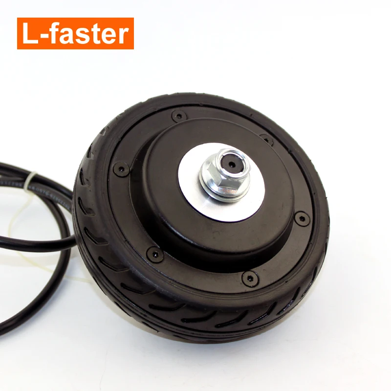 5 inch Brushless Hob Motor Wheel Electric Scooter Motor Bicicleta Electrica 36V200W Electric Wheel Brushless Non-gear Scooter