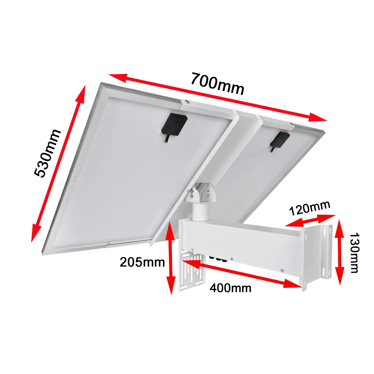 Crazy Solar power kits for 4G camera DC 12V powered 60w 30Ah solar panel with battery pack MPPT solar energy system for cctv