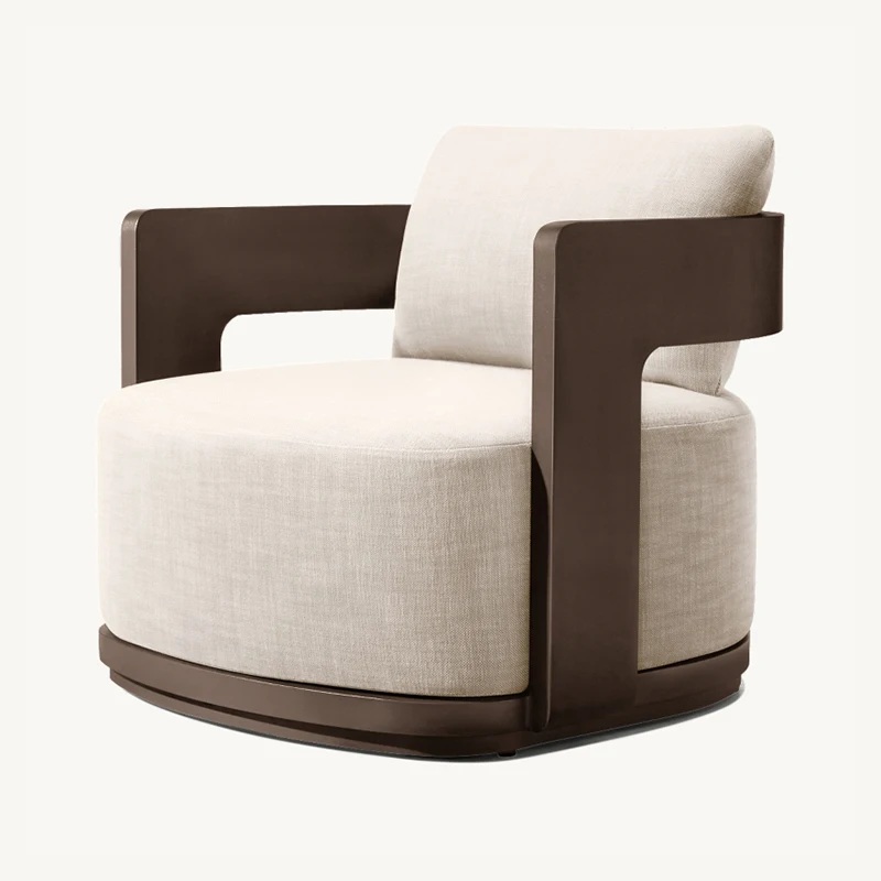 2024 Decoout High End Luxury Design Outdoor Garden Furniture Aluminum Outdoor Leisure Sofa Sets for Patio