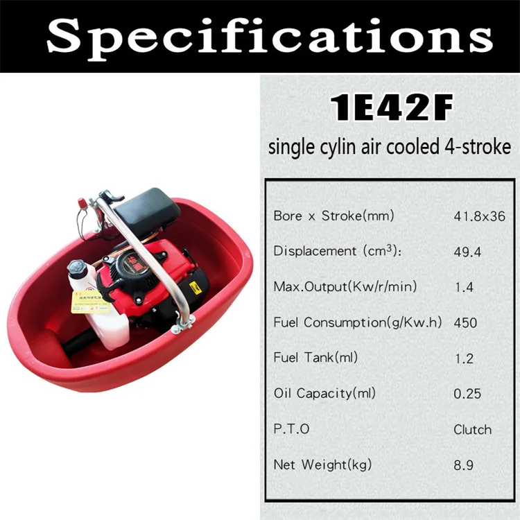 LFY-YKSKF-G Miniature Surface float Small river drainage Gasoline water pump