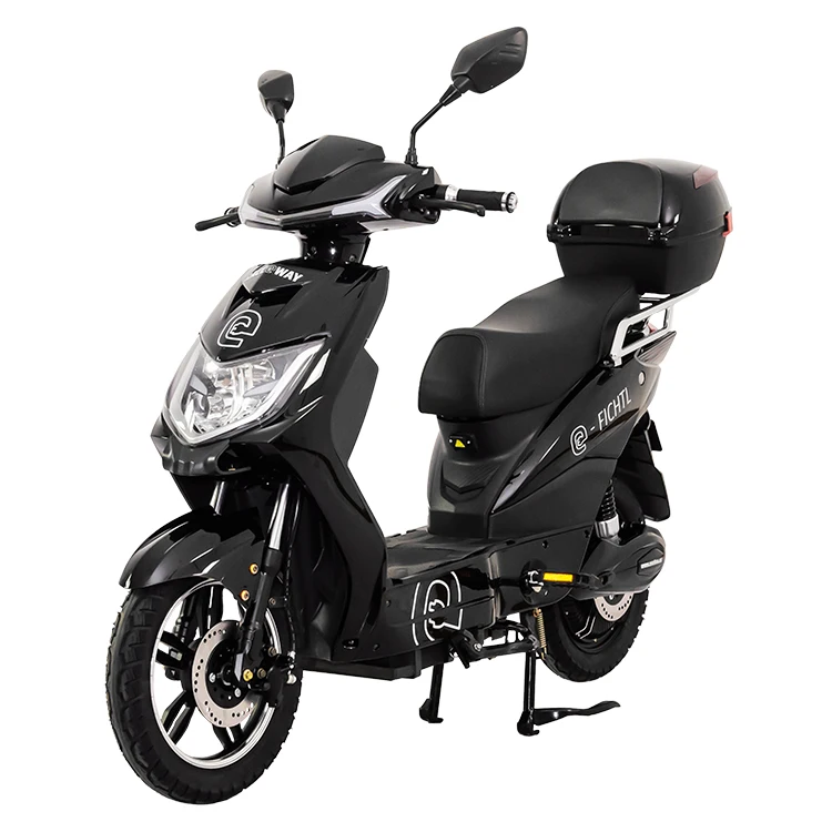 2024 Hot Sale Electric Scooter Bike 500W High Power E Motorcycle Hydraulic Disc Brake Electric Moped For Adults