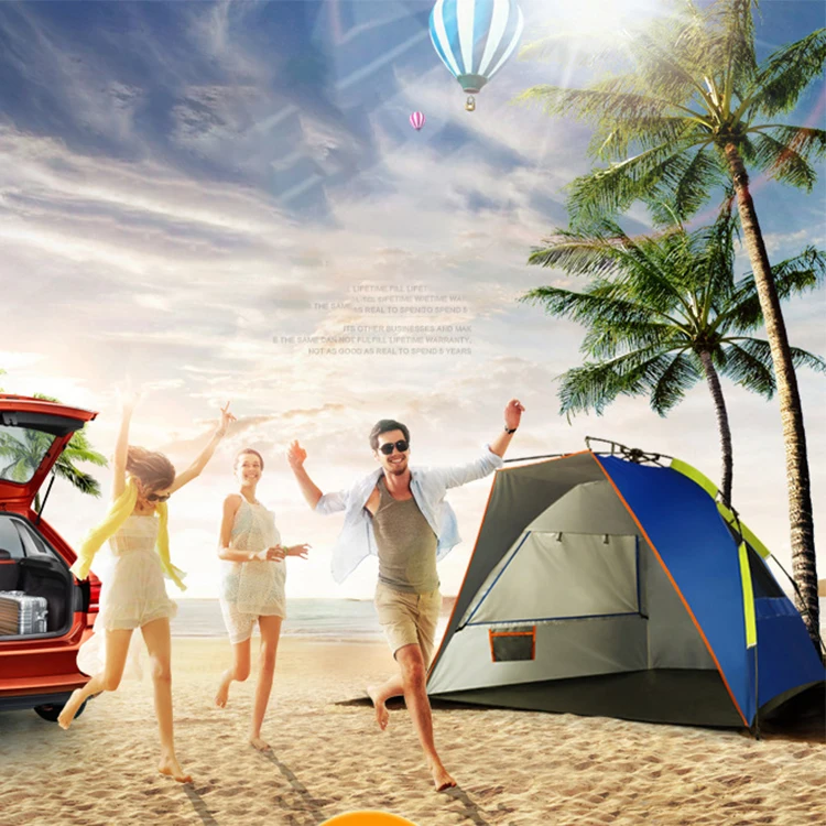 Waterproof Pop Up Portable Automatic Outdoor Camping Carp Fishing Tent For Fish Ponds