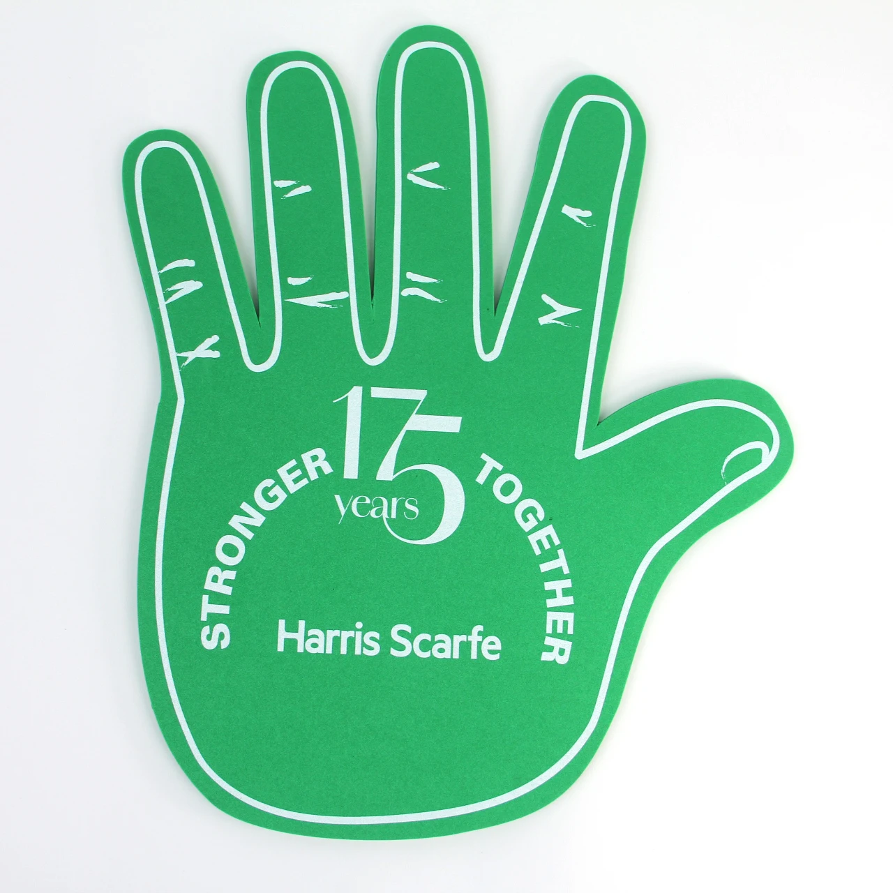 EVA Foam Hand High Five Finger Cheerleading Fan Finger Hand Pompom for Sports Events Games School Celebration