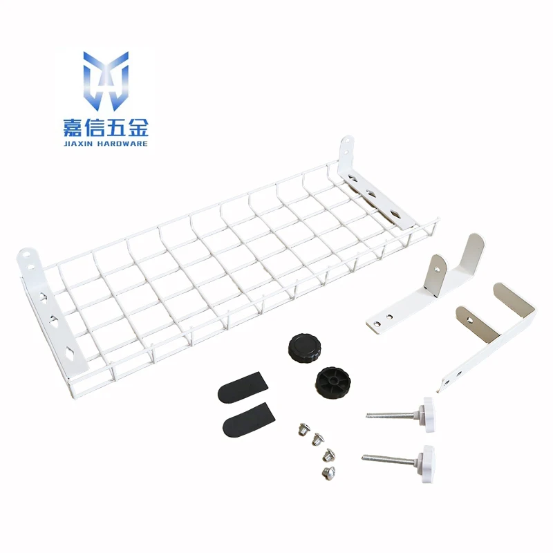 JIAXIN Wire Cable Organizer Tray Under Desk Cable Management Tray for Office and Meeting Room