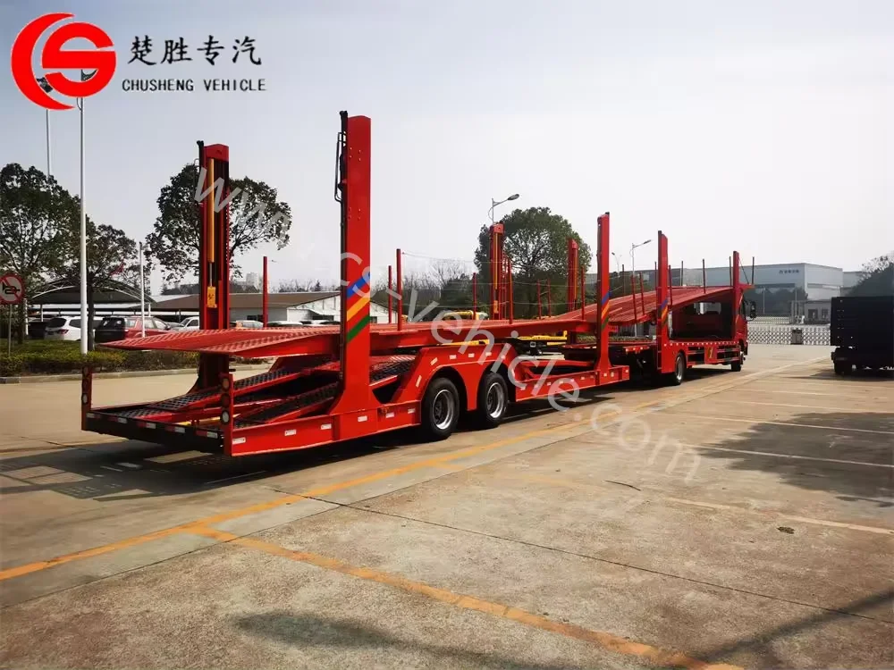 2 /3 Axles Car Carrier Trailer Car Transport Semi Trailer Double Deck Car carrier trailer for sale