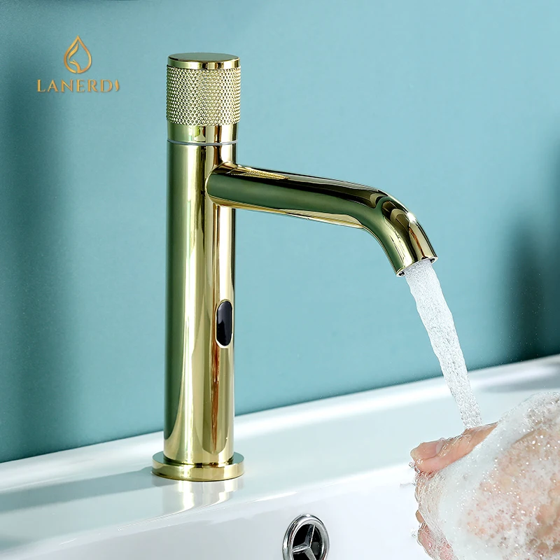 Infrared induction bathroom sinks faucets