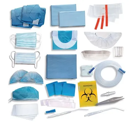 Surgery Drape Pack Disposable Medical Sterile Surgical Kit Oral Operation Dental Implant Drape Pack Set