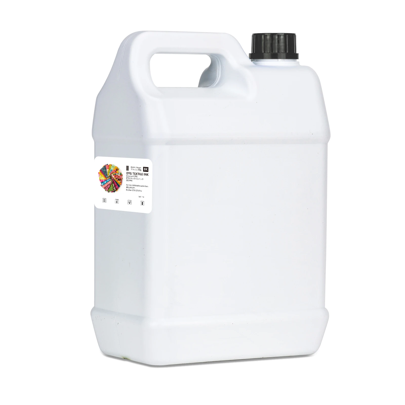 5L 5000ml GTX White DTG Ink For Brother GTX GTX Pro GT3 GT-341 GT-361 GT-381 Textile Tshirt Printer Direct To Garment Ink Pouch