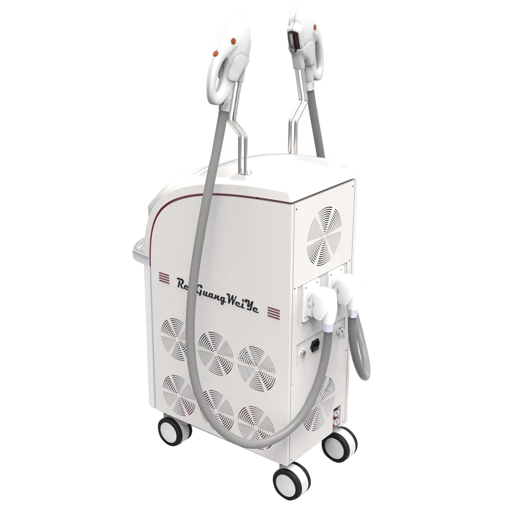 B6 beauty equipment elight rf ipl opt hair removal skin rejuvenation with real sapphire OPT crystal hair epilator