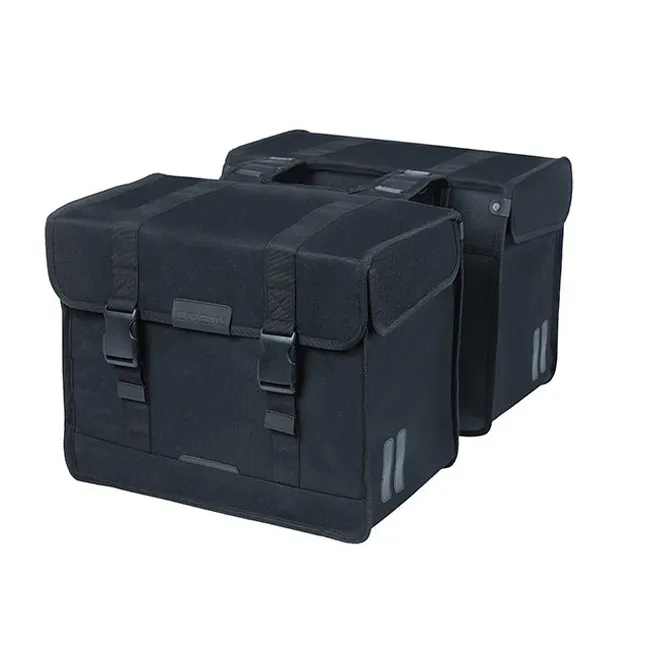 Bike rear pannier bag 58L large trunk double panniers bag foldable mountain bike rear bag