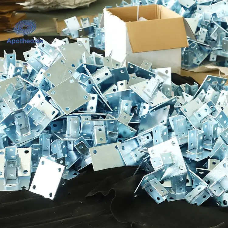 Unistrut Accessory 4-Hole Brackets Post Base for Support Channel Support