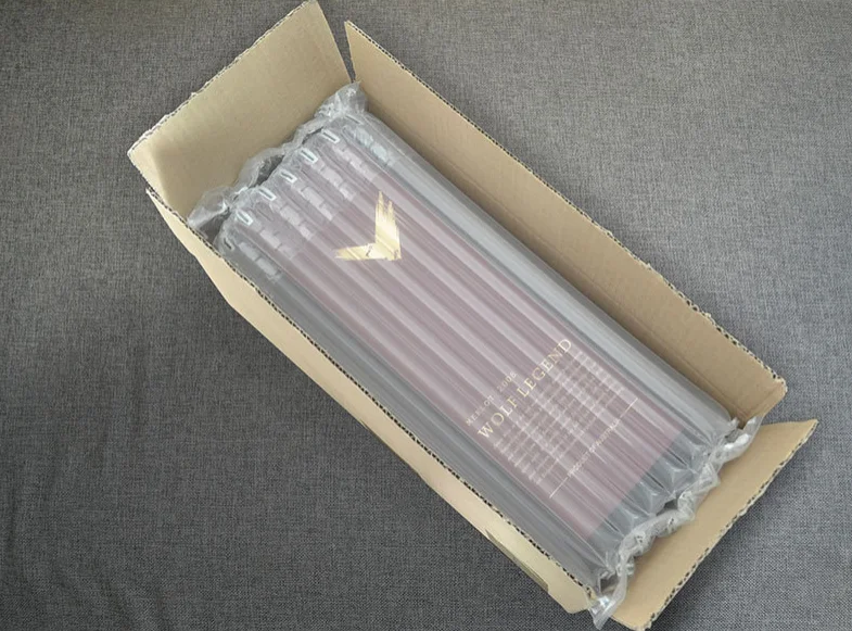 45 см * 300 м Экологически чистая надувная колонка рулон Упаковочная воздушная подушка для живых