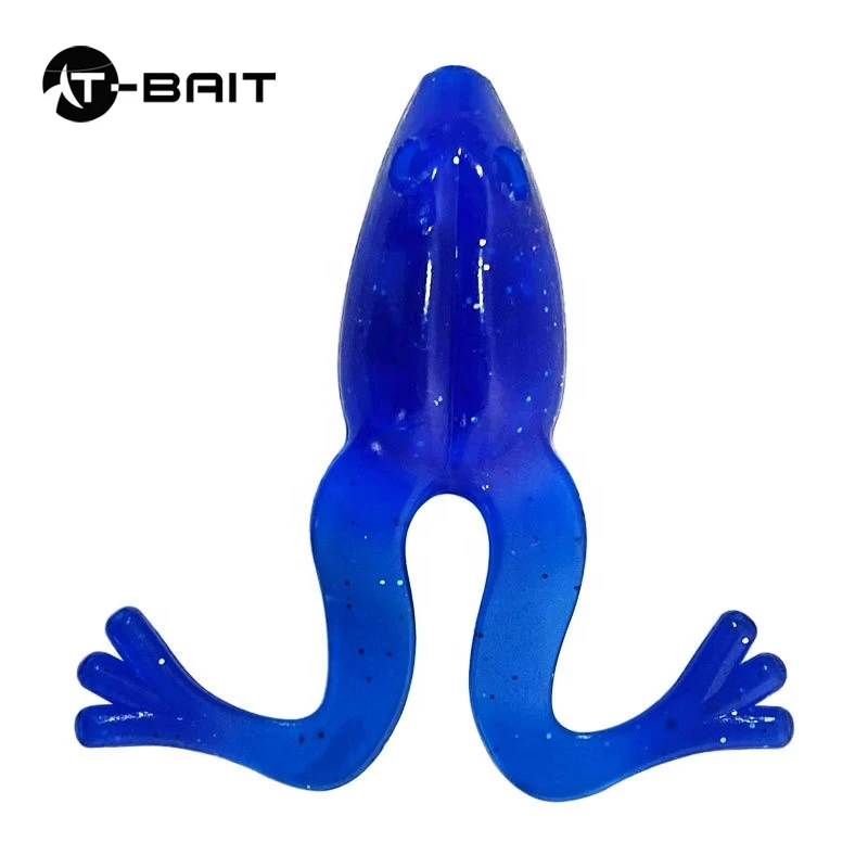 Моделирование мини-приманки мягкая лягушка гром 8 см 5 г зарезервированные свинцовые отверстия наживка оптовая продажа