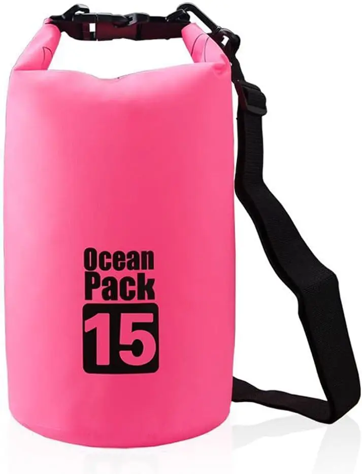 Outdoor 2L 3L 5L 10L 15L 20L 30L Boating Floating Hiking Kayak Ocean Pack beach Waterproof dry Bag Backpack