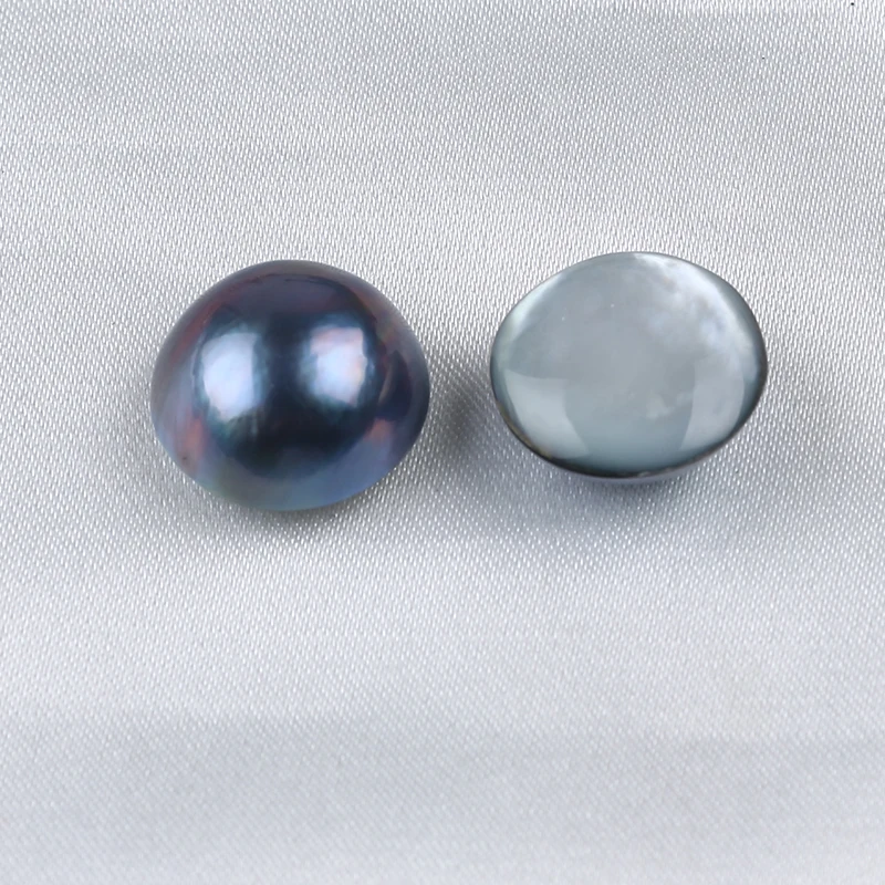 Wholesale Grey Multi Size Mabe Pearl Loose Beads For Women Jewelry Making