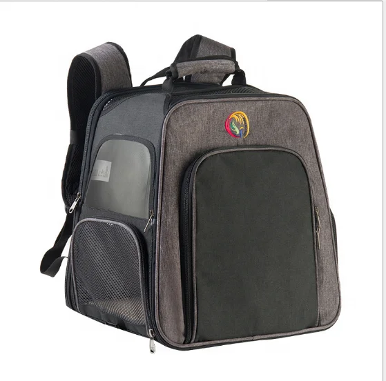 PB2021052802 Breathable Premium Dog Traveling Carrier 400X390X25 mm Folding Big Volume Pet Dog Carrier Bag