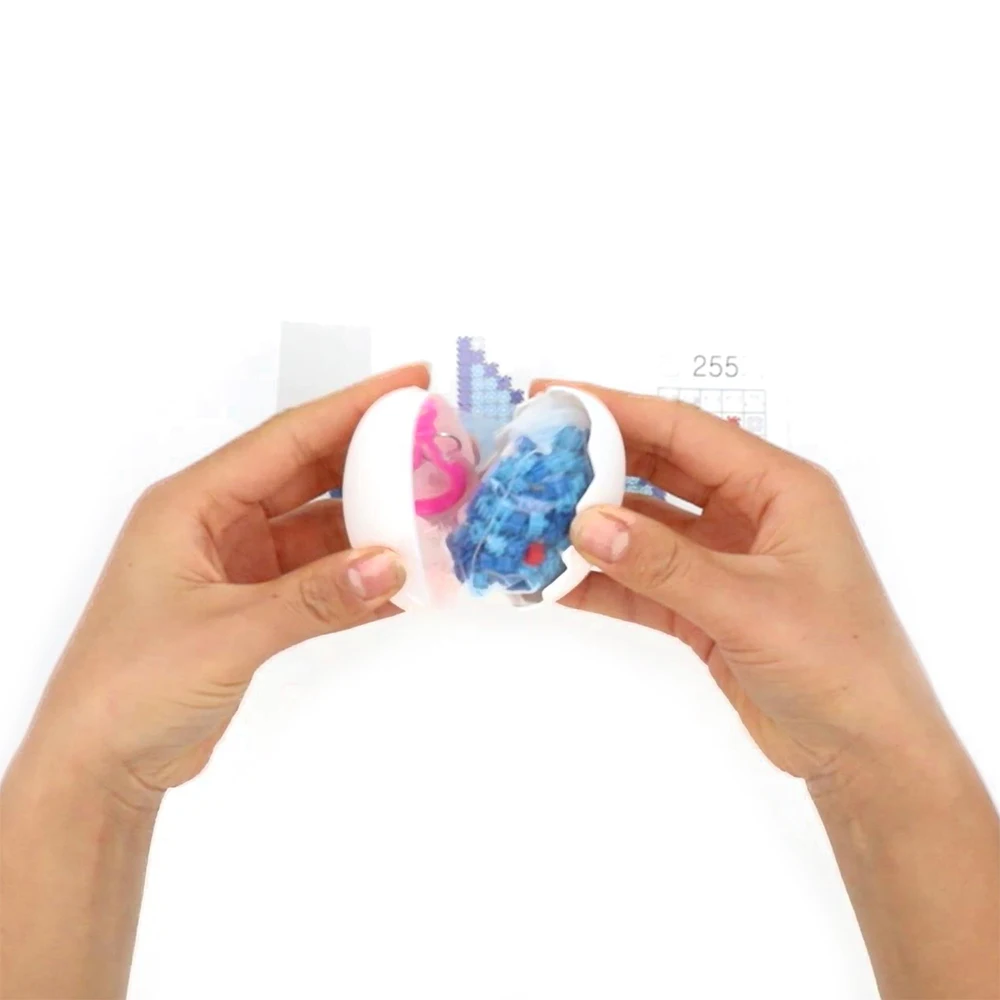 DIY Handmade shark building blocks Kit Kids Science Education toys Beginner  family game Puzzles Keychain