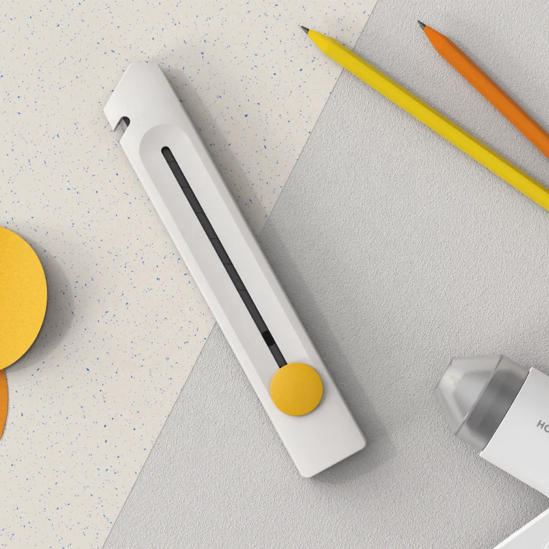 HOTO Sharp and Secure Premium Cutter for Home and Office Built-in Wire Cutting Slot Safe and Efficient Utility Knife