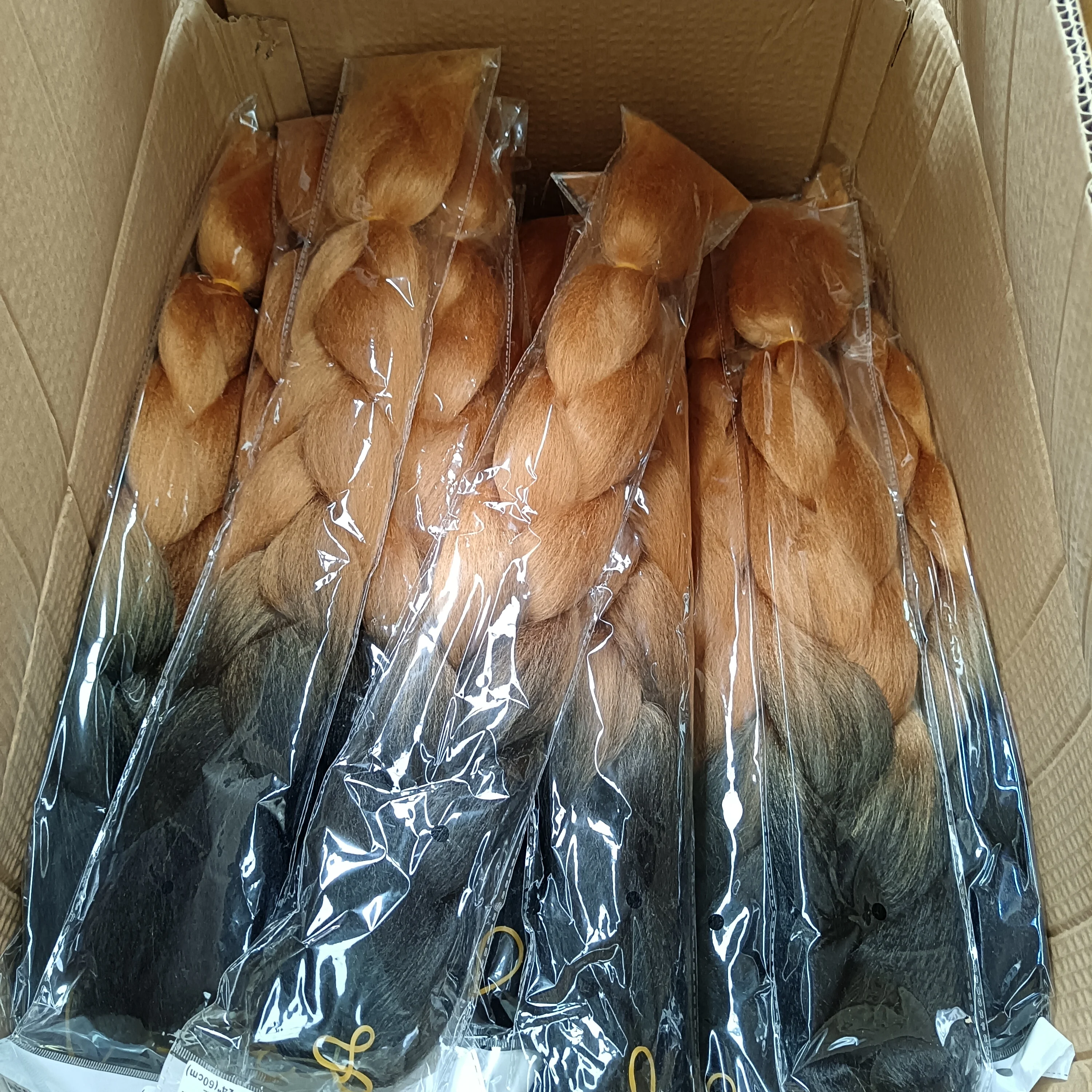 Wholesale  Braids Hair Extensions Synthetic Braiding Hair Pre Stretch