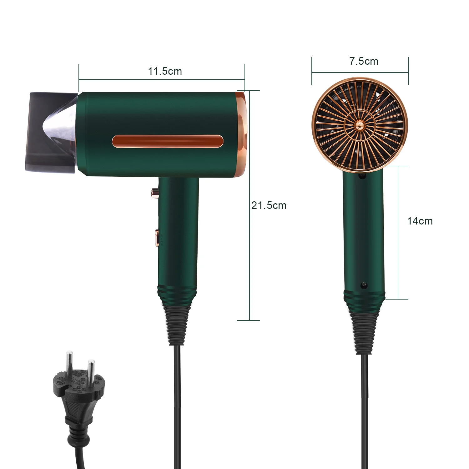 Electric Hair Hammer Hairdryer Blow Mini Blower Dry one step Professional Hair Dryer with Strong Wind Hair Care Quick Dry