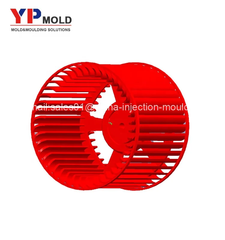 Mould Maker Customized Design Plastic Fan Blade Mould Plastic Impeller Plastic Injection Mould Mold