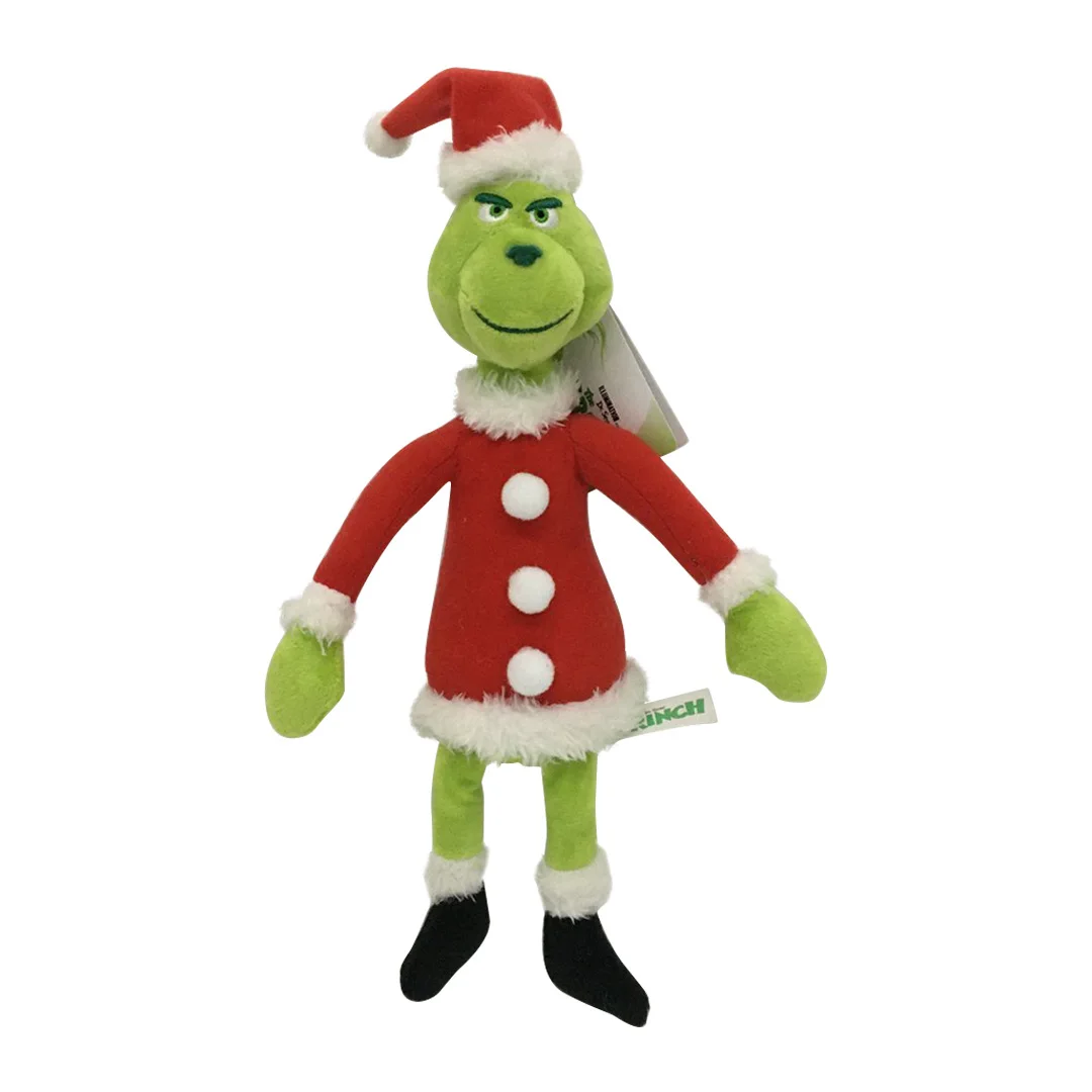 Soft Stuffed Grinch Plush Dolls Kids Christmas Gifts Soft Toys Christmas Goods