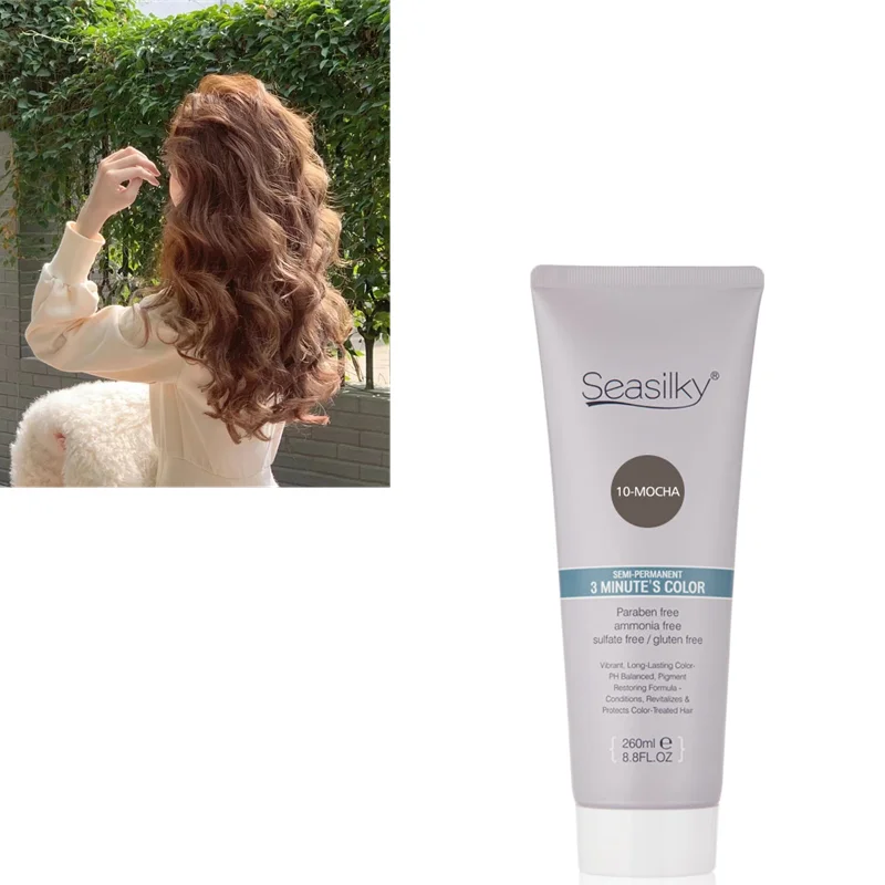 Wholesale Ready To Ship Semi-Permanent Color Conditioning Cream Paraben-Free 32 Fashion Colors 260ML