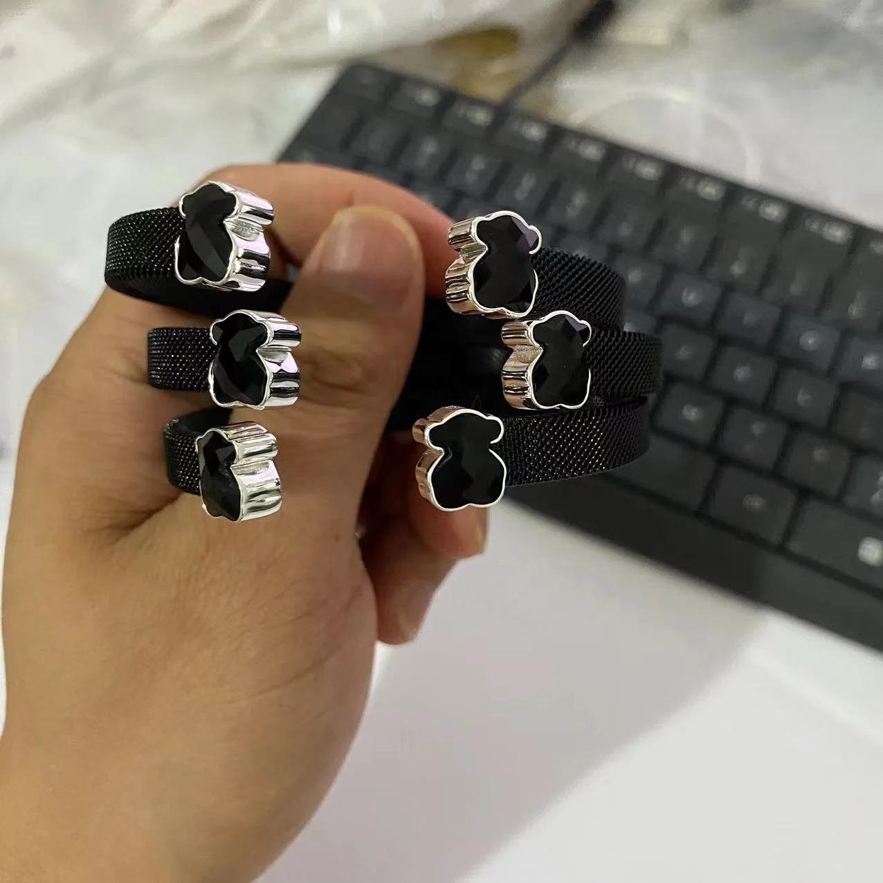 Fine jewelry hotsell spain bear 925 sterling silver touses bangle touses jewelry 925 joyeria touses