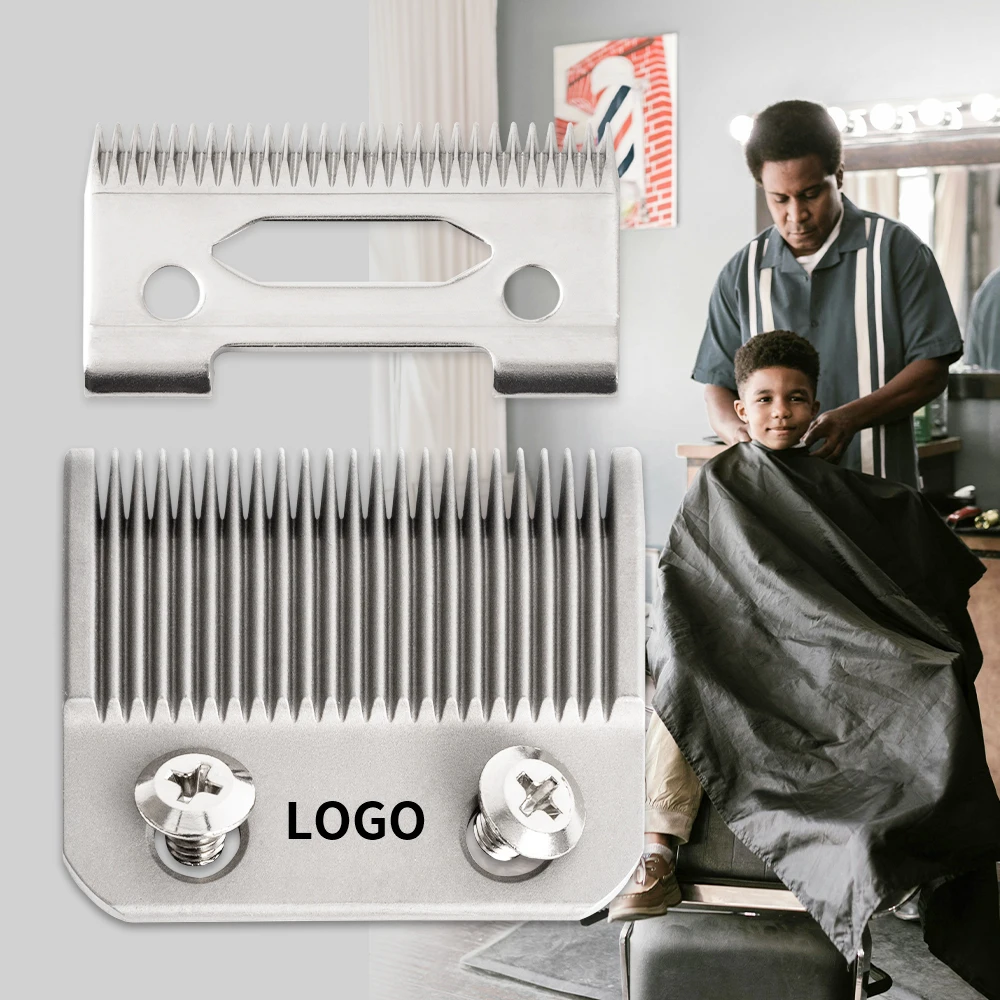 Hot Sale Custom Replacement Adjustable 440C 2-Hole Blades  Hair Clipper Blades For All Series