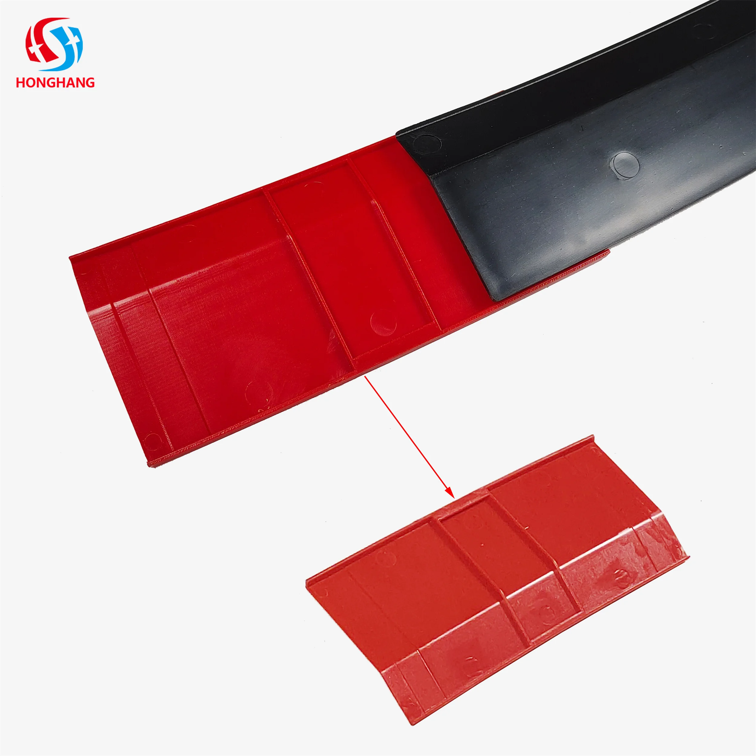 Honghang Brand factory AbS Trunk Rear Wing E type Splitter Universal Car Rear Wing Spoilers For All Cars