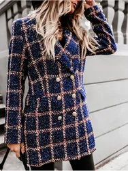 Custom logo Winter knitted Coat Ladies plus size outerwear women Print Lapel Printing cardigan Coats for women