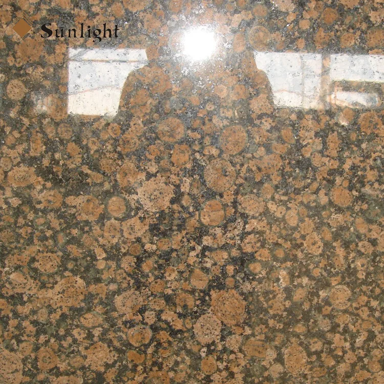 Wholesaler Price Baltic Brown Granite Bench Top With Back Splash Granite Countertops kitchen worktops Granite Slabs