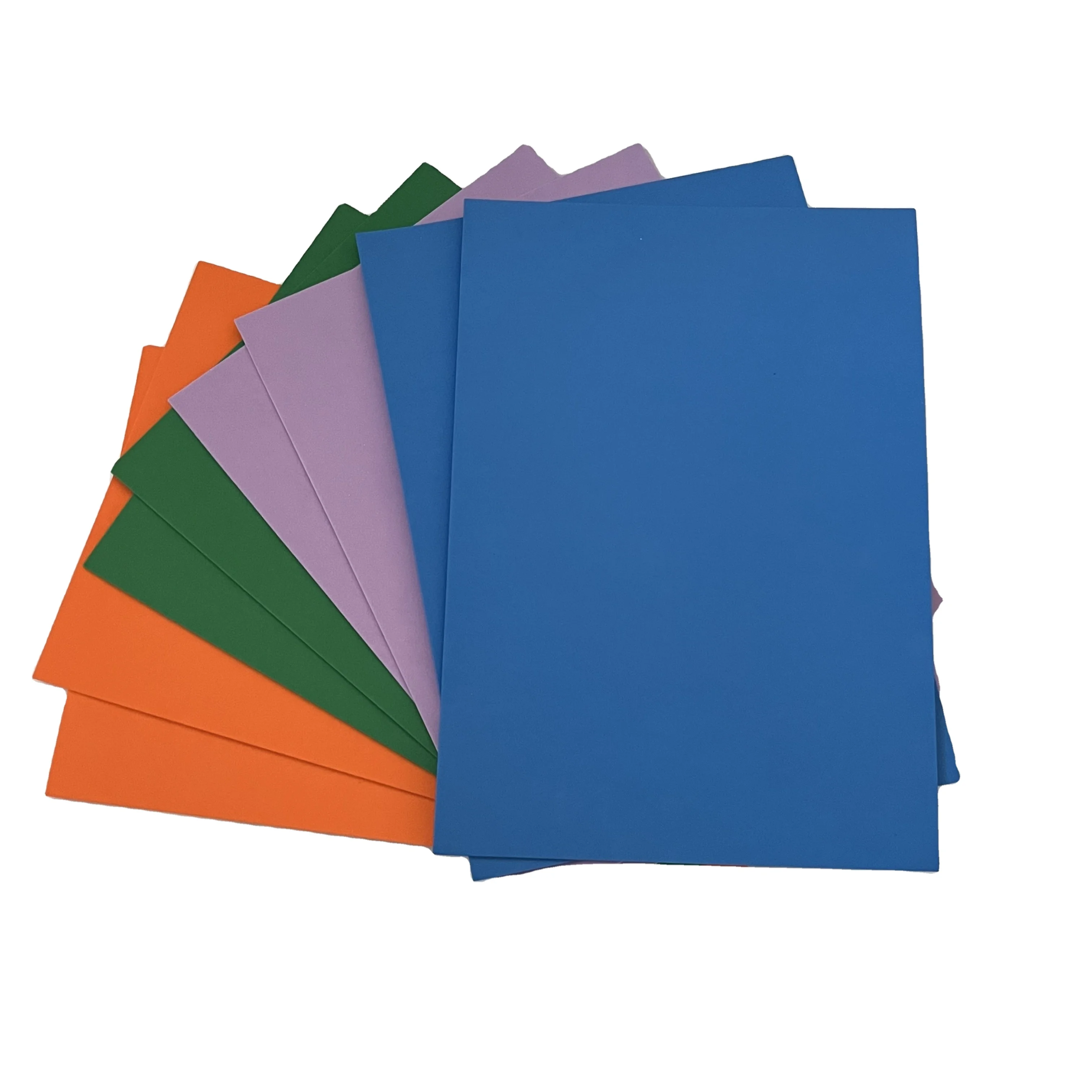 RACO Multi-color EVA Foam Sheet  A4 1.8MM EVA Craft Foam Stock Sheet colored handmade EVA for Handi craft