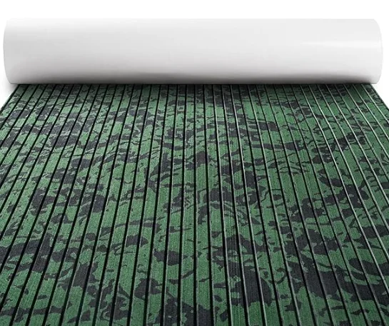 Straight Groove EVA Foam Synthetic Teak Decking Durable Modern Marine Acacia Wood Boat Flooring Waterproof Surf Grip Decking