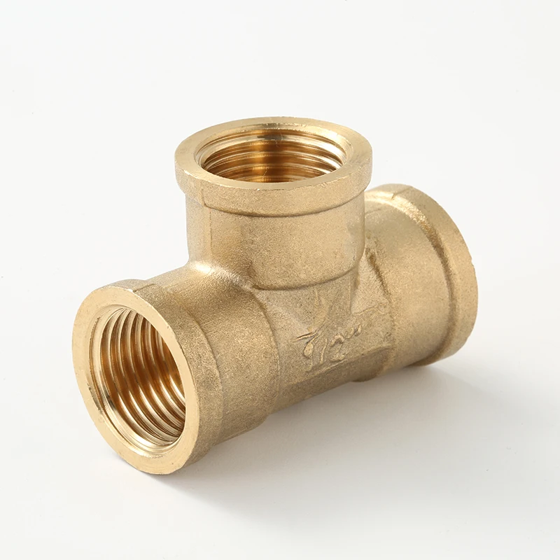 Factory supply  resistant Pex Brass Fitting pex pipe connection  PEX AL PIPE TEE FITTINGS