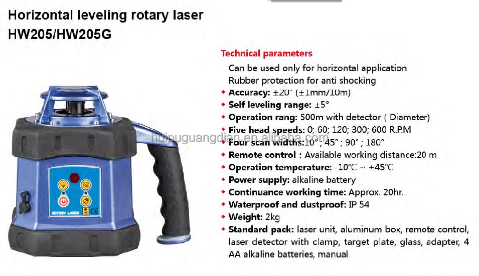500m green beam self leveling 360 laser level construction automatic rotary laser