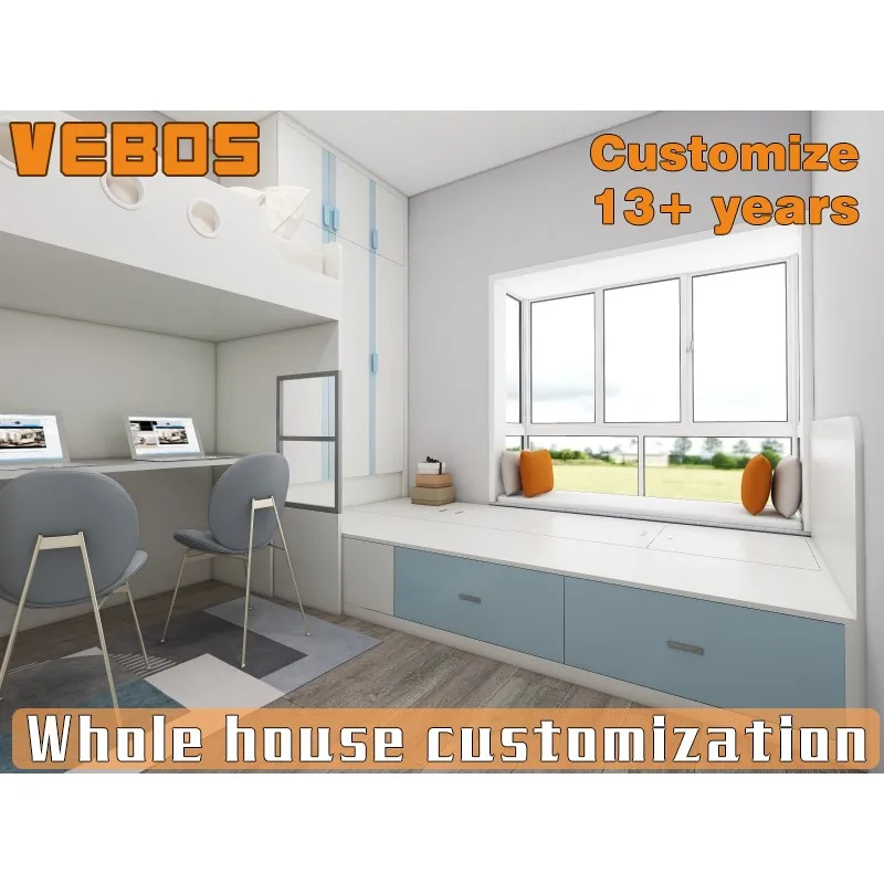 factory direct design customized kids bedroom furniture set for boys and high quality boys bedroom set