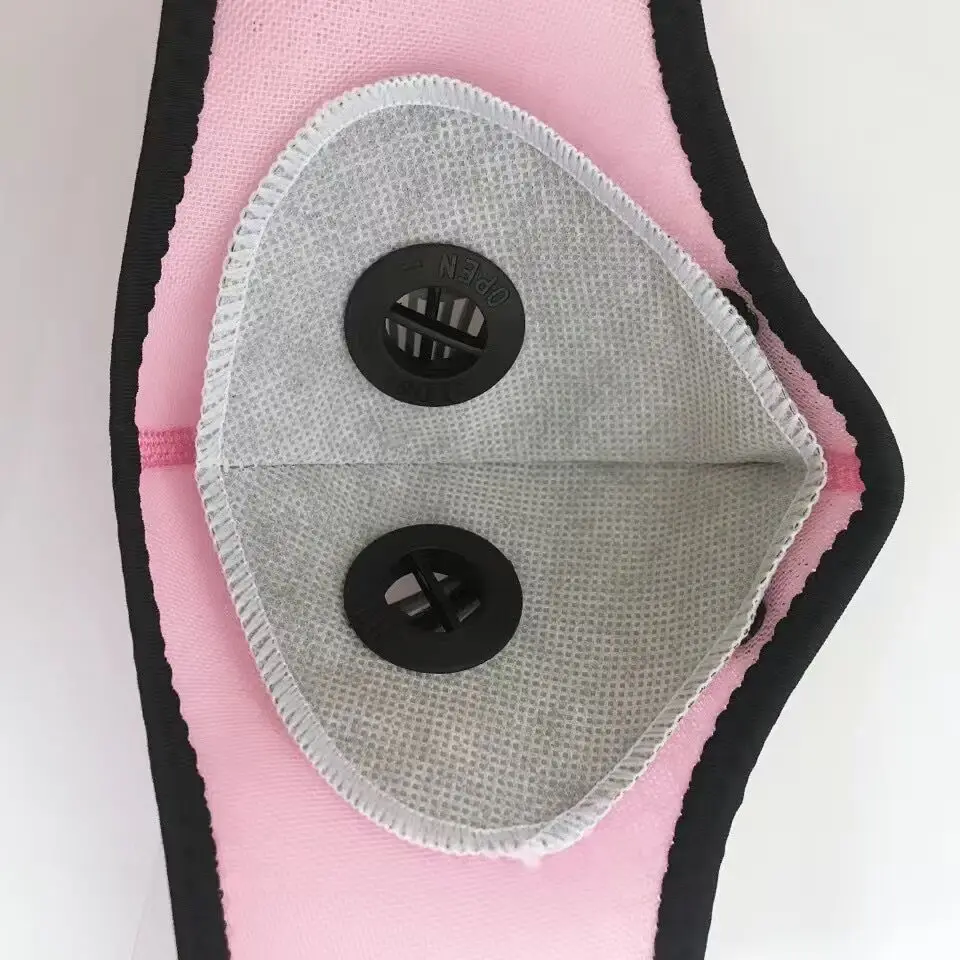 Outdoor riding mask windproof and fog-proof with knee guard valve