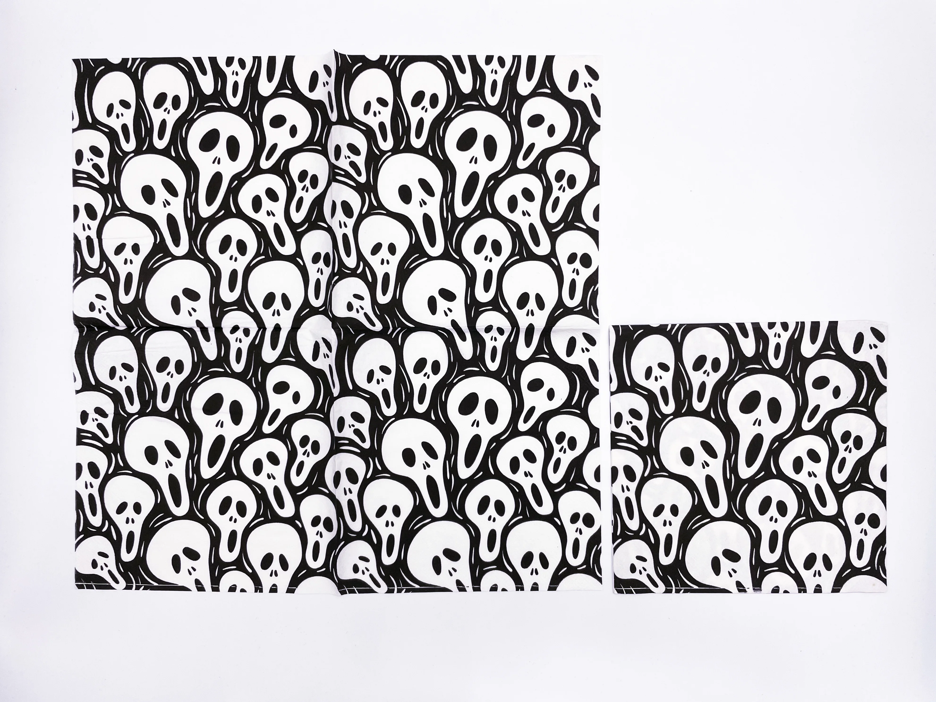 Printed Canva Napkin Napkins For Microwave Dishes Llama Tiusse Cellulose 200Gsm Serviette Tiof Openwork Machine Paper