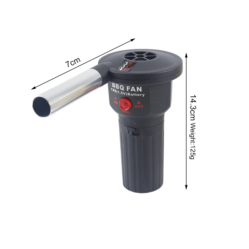 wholesale Manual Portable plastic bbq hand fan barbecue Electric air blower