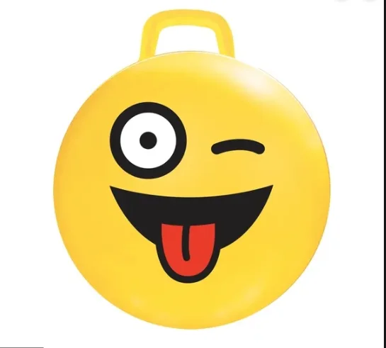 high quality custom hopper bounce animal space hop ball