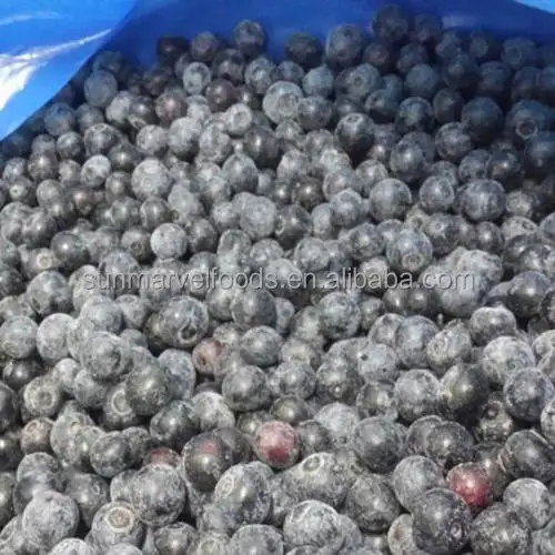 Natural Clean Healthy Frozen blueberries Bulk Retail Packing Delicious