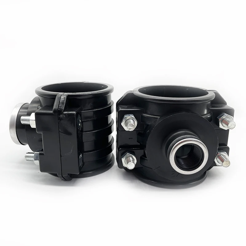 Wholesale Price High Pressure PN16 PP New Material Saddle Clamp For PE Pipe